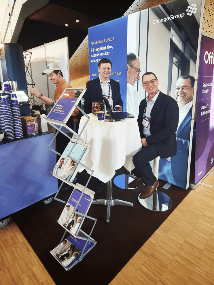 Messestand ChangeGroup OffDig 2023